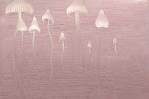 Geisterstunde / Psilos (2007) Öl auf Hartfaserplatte (17,5 cm x 25 cm)
